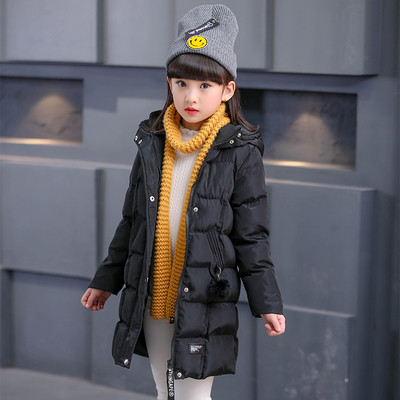 Детско дълго яке за момичета в различни цветове