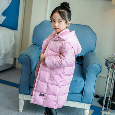 Детско дълго яке за момичета в различни цветове