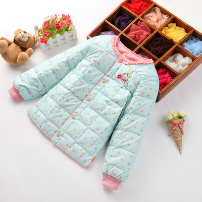 Детско яке за момичета в светъл цвят