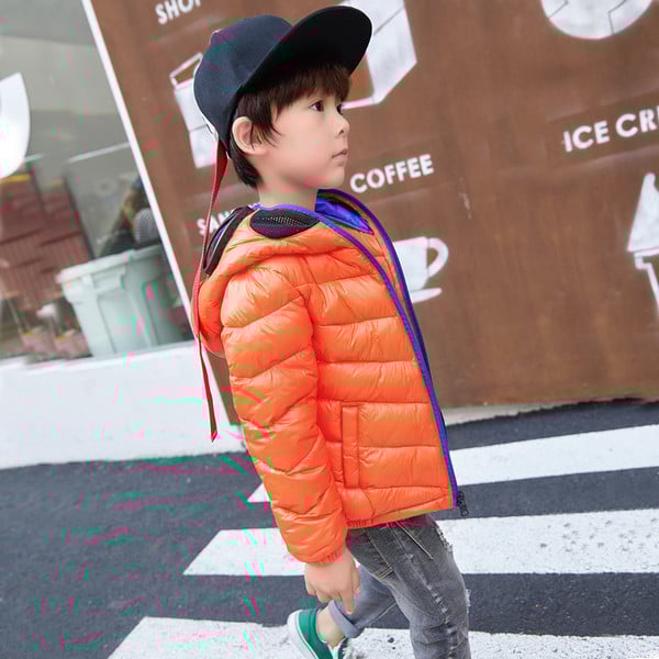 Детско яке в два цвята за момчета