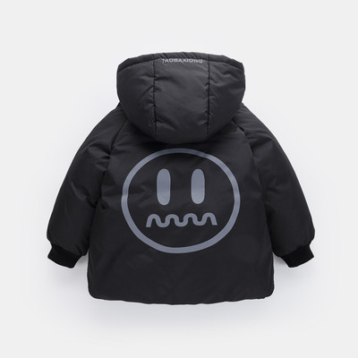 Детско яке в четири цвята с апликация