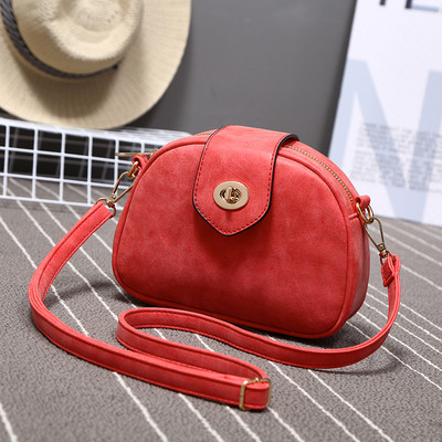 Дамска малка чанта от еко велур с дълга дръжка - няколко цвята