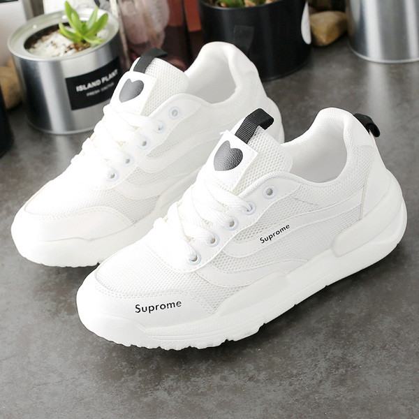 Дамски маратонки с висока подметка 