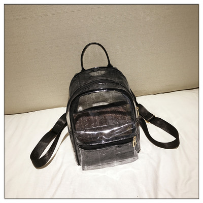 Дамска прозрачна раница в 2 цвята