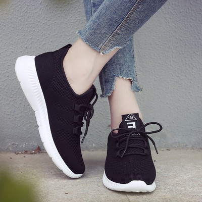 Дамски спортно-елегантни маратонки в три цвята