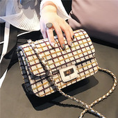 Дамска малка чанта за рамо с дълга дръжка - няколко цвята