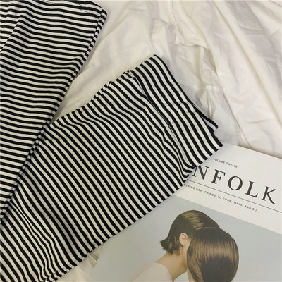 Раиран дамски ежедневен панталон 