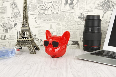 Bluetooth колонка за телефон или компютър във формата на куче