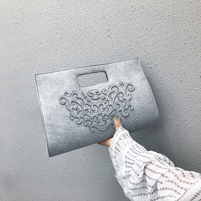 clutch de damă modern cu mânere lungi - mai multe culori