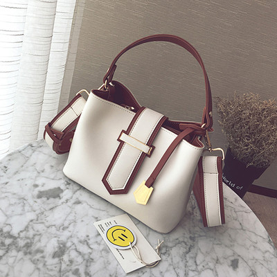 Елегантна дамска чанта с дълга дръжка - 2 цвята