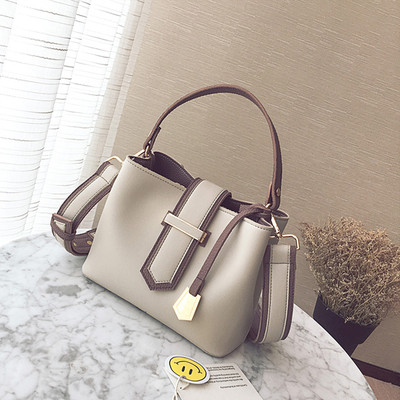 Елегантна дамска чанта с дълга дръжка - 2 цвята