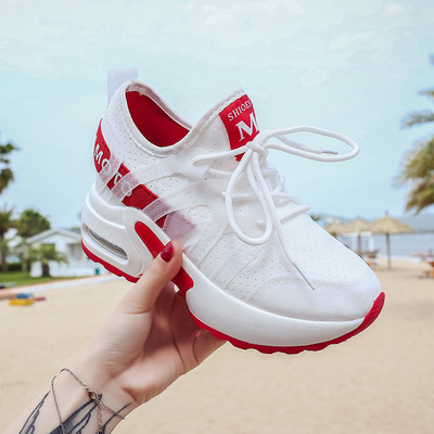 НОВИ модерни дамски маратонки с въздушна възглавница в три цвята