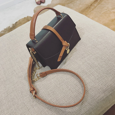 Стилна дамска чанта с дълга дръжка в няколко цвята