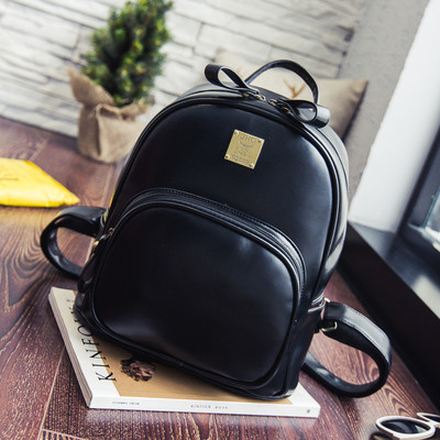 Модерна дамска кожена раница в няколко цвята