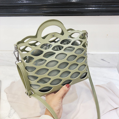 Модерна дамска чанта от еко кожа в 4 цвята