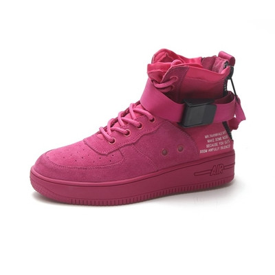 НОВИ модерни дамски кецове от обърната еко кожа в три цвята