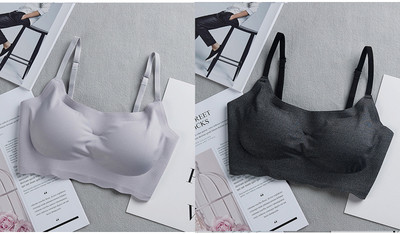 Set de două bustiere fără sudură - culori diferite