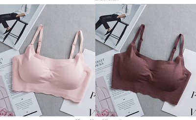 Set de două bustiere fără sudură - culori diferite