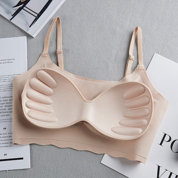 Set de două bustiere fără sudură - culori diferite