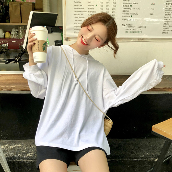 Дамски ежедневен суичър с качулка в няколко цвята