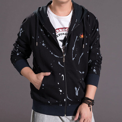 Мъжко горнище в няколко цвята с щампа 