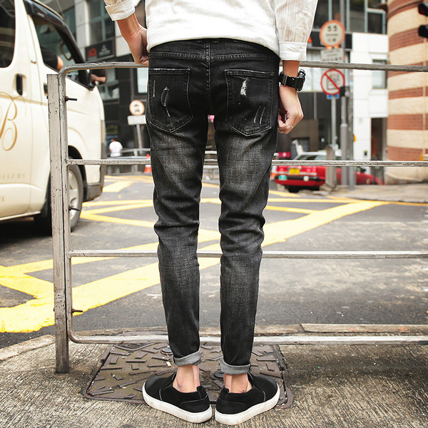 Актуални мъжки дълги дънки в различни цветове