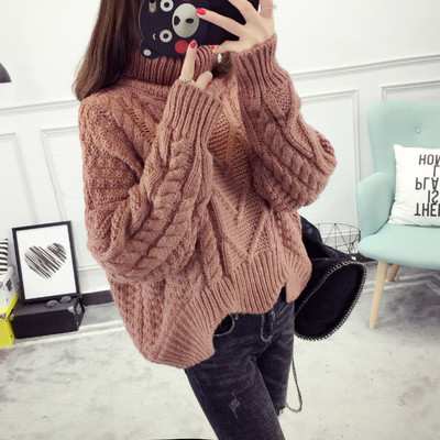 Дамски модерен пуловер в различни цветове - свободен модел