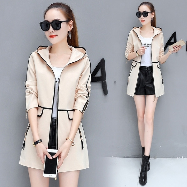 Дамско стилно палто във няколко цвята