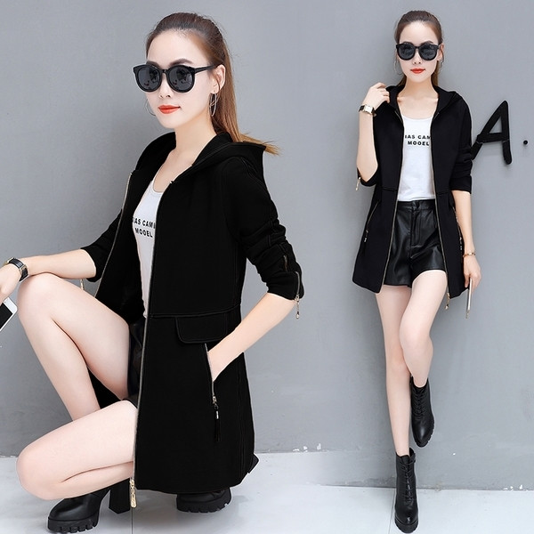 Дамско стилно палто във няколко цвята