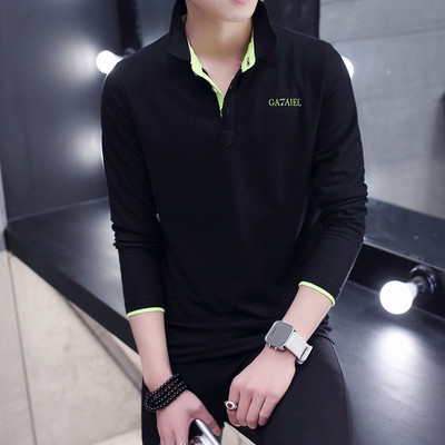 Мъжка блуза в няколко цвята с V-образно деколте и копчета