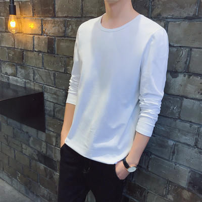 Мъжка изчистена блуза - тънък и плътен модел
