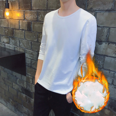 Мъжка изчистена блуза - тънък и плътен модел