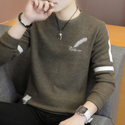 Мъжка блуза в няколко цвята и модела с щампа